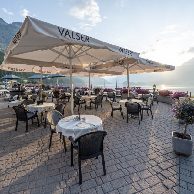 Terrasse Murtaröl Sommer