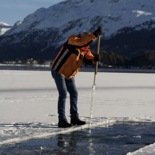 Eisbaden Sägen