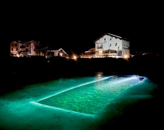 Eisbad Nacht