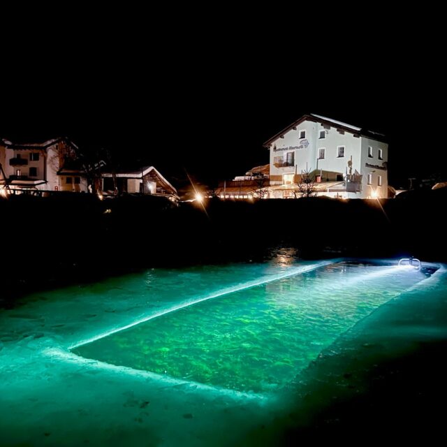 Eisbad Nacht