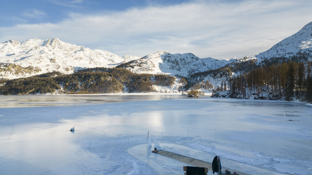 Aussicht Eisbadi