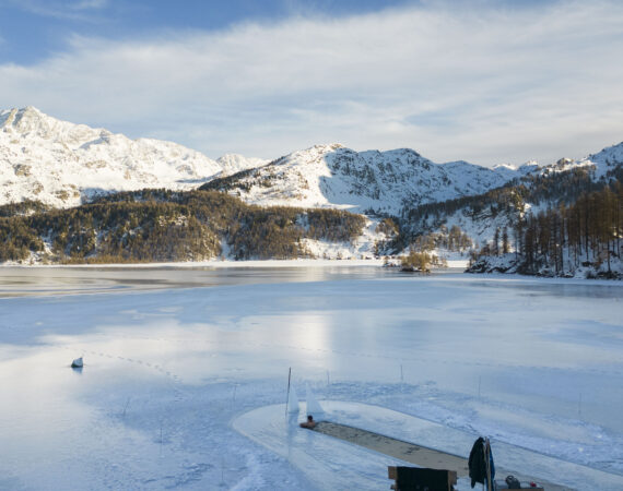 Aussicht Eisbadi